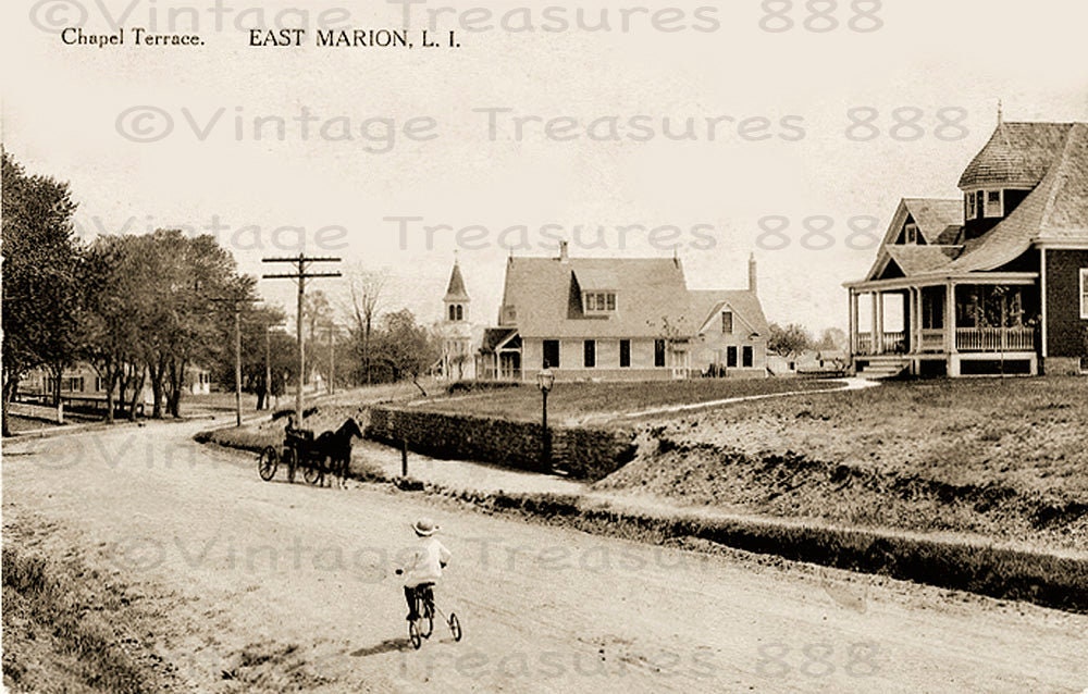 Historic photo of Chapel Terrace in East Marion New York